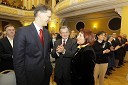 Igor Lukšič, minister za šolstvo in šport, Miran Potrč, poslanec SD in Andreja Rihter, nekdanja ministrica za kulturo