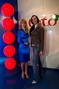 Mojca Krajnc, voditeljica oddaje Loto in Tanja Zajc, urednica loterijskih vsebin RTV Slovenija