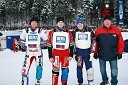 Daniil Ivanov, Younir Bazeev in Nikolay Krasnikov, ekipa Rusije in Valery Ivanov, šef ekipe