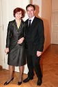 Stanislav Vojsk, predsednik uprave Elektro Maribor in njegova žena Dragica