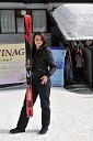 Sabina Frankovič, 1. spremljevalka Snežne kraljice smučarskega centra Golte 2009