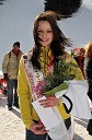 Sabina Frankovič, 1. spremljevalka Snežne kraljice smučarskega centra Golte 2009