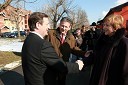 Karl Viktor Erjavec, minister za okolje in prostor, Anton Kampuš, župan občine Gornja Radgona in Breda Forjanič, ravnateljica Vrtca Manka Golarja Gornja Radgona