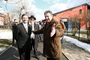 Karl Viktor Erjavec, minister za okolje in prostor in Anton Kampuš, župan občine Gornja Radgona