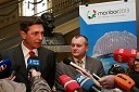 Borut Pahor, predsednik Vlade RS, Franc Kangler, župan Mestne občine Maribor in General Rudolf Maister - kip