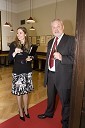 Renata Balažic, direktorica prodaje in marketinga Grand hotela Union, in Bogdan Lipovšek, glavni direktor Grand hotela Union