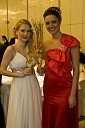 Maja Ferme, modna oblikovalka, in Tadeja Ternar, Miss Slovenije 2007