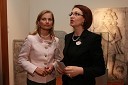 Katarina Kresal, ministrica za notranje zadeve in Mirjana Koren, direktorica Pokrajinskega muzeja Maribor