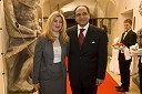 Ahmed Farouk, egiptovski ambasador v Sloveniji s soprogo