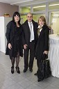 Tina Bolcar, direktorica Studia Marketing JWT v Ljubljani in Tomaž Pevec, pomočnik direktorice Petrola s soprogo