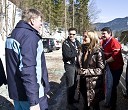 Drago Bahun, predsednik OK Planica, Milan M. Cvikl, generalni sekretar Vlade RS, in Katarina Kresal, ministrica za notranje zadeve