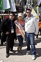 Marko Ipavec, estradni in glasbeni manager, Tjaša Nedeljko, Miss Ski Jumping 2009 in Günter Kržišnik, športni in lepotni menedžer