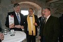 Dr. Danilo Türk, predsednik Republike Slovenije, Ivo Rudenjak, hrvaški podjetnik iz Dubrovnika in častni meščan mesta Bled, Božo Dimnik, predsednik Društva Slovensko-Hrvaškega prijateljstva, in ...