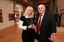 Ivana Vrviščar, direktorica Kraškommerce d.o.o. Ljubljana in Branko Roglić, direktor Orbico d.o.o.