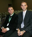 Igor Hrast, predsednik društva Ozara in Sandi Salkič, vodja službe za odnose z javnostmi pri Petrolu