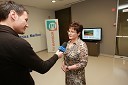 Saša Krajnc, novinar Televizije Maribor, in mag. Polona Pivec, odg. urednica TV Maribor