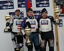 Zmagovalni oder: Franz Zorn (Avstrija, Younir Bazeev (Rusija), zmagovalec in Per Olov Serenius - Posa (Švedska)