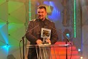 Vladimir Kevo, trener Primoža Kozmusa - prejel nagrado za naj dogodek, ki je sprejem Primoža Kozmusa