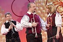 Andrej Hudobreznik in Jasmina Mandl, Ansambel Tapravih 6, zmagovalci 14. festivala Slovenska polka in valček