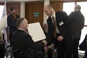 Dane Kastelic, predsednik Zveze paraplegikov Slovenije in mag. Robert Cugelj, direktor Inštituta RS za rehabilitacijo