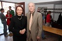 Mirjana Koren, direktorica Pokrajinskega muzeja Maribor in Janez Ujčič, generalni direktor RTS in mestni svetnik MOM