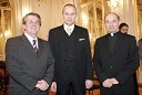 Anton Rous, nekdanji predsednik Desus-a, Boris Sovič, nekdanji mariborski župan in dr. Franc Kramberger, mariborski škof