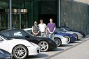 ..., Jernej Dragoš, vodja znamke Porsche pri podjetju Porsche Slovenija d.o.o. in Vasja Potočnik, vodja prodaje znamke Porsche pri podjetju Porsche Slovenija d.o.o.