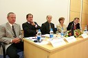 Prof. dr. Danilo Zavrtanik, predsednik Univerze v Novi Gorici, prof. dr. Rado Bohinc, rektor Univerze na Primorskem, Boštjan Brumen, glavni tajnik Univerze v Mariboru, prof. dr. Andreja Kocijančič, rektorica Univerze v Ljubljani in prof. dr. Ivan Rozman, rektor Univerze v Mariboru