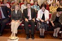 Prim. Marija Vegelj Pirc dr. med., predsednica Društva onkoloških bolnikov Slovenije, Jani Möderndorfer, ljubljanski podžupan, Mojca Vivod Zor, avtorica Tukaj se povest ne sme končati ali Kako sem se spopadala z rakom in prof. Marjetka Uršič Vrščaj, dr. med.
