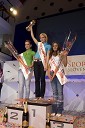 Lorina Smolnikar, 1.spremljevalka, Ajda Sitar, Miss športa 2009 in Amadeja Teraž, 2. spremljevalka