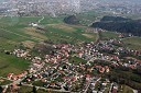 Maribor: Pekrska gorca, Pekre (fotografirano iz letala Douglas DC-6B)