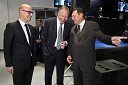 Miha Ažman, direktor BMW Group Slovenija, Mark Heinrich, predsednik regije BMW Group Centralna in Vzhodna Evropa in Zoran Jankovič, župan Ljubljane