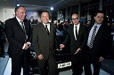 Mark Heinrich, predsednik regije BMW Group Centralna in Vzhodna Evropa, Zoran Jankovič, župan Ljubljane, Miha Ažman, direktor BMW Group Slovenija in Jože Šolar, predsednik uprave A-Cosmos d.d.