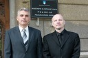Danijel Lorbek, direktor Policijske uprave Maribor in Bartolo Lampret, tiskovni predstavnik Policijske uprave Maribor