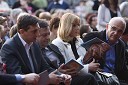 Borut Pahor, predsednik Vlade RS in Zoran Jankovič, župan Ljubljane in Jadranka Dakić, podžupanja Ljubljane s soprogom