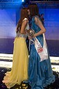 Aida Muratovič, 1. spremljevalka Miss Universe Slovenije in Rebeka Pevec, 2. spremljevalka Miss Universe Slovenije