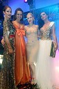 Anamarija Avbelj, Miss Universe Slovenije 2008, Tadeja Ternar, Miss Slovenije 2007, Maja Ferme, modna kreatorka in Dalila Dragojevič, Miss Universe Slovenije 2005