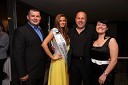 Daniel Praštalo, telesni stražar, Aida Muratovič, 1. spremljevalka Miss Universe Slovenije, ... in ...