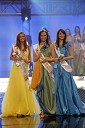 Aida Muratovič, 1. spremljevalka Miss Universe Slovenije, Mirela Korać, Miss Universe 2009 in Rebeka Pevec, 2. spremljevalka Miss Universe Slovenije