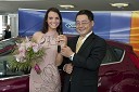 Mirela Korać, Miss Universe 2009 in Masahiro Tajima, izvršni direktor Summit Motors