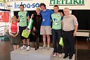 Renata Brunskole, županja občine Metlika, Simona Žugelj, druga kraljica metliške črnine, Joaqin Lopez, DTP Trebnje, Franci Menič, TK Portovald, Jože Lužar, DTP Trebnje in Andrej Sever, predsednik Športne zveze Občine Metlika