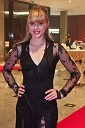 Živa Vadnov, voditeljica večera in Miss Slovenije 2004