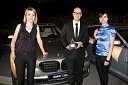 Barbara Uranjek, direktorica marketinga BMW Slovenija, Miha Ažman, generalni direktor BMW Slovenija in Gordana Kisilak, predstavnica za odnose z javnostmi BMW Slovenija