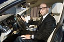 Miha Ažman, generalni direktor BMW Slovenija v novem BMW Serije 5 Gran Turismo