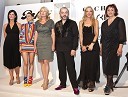 Mateja Glavnik, modna oblikovalka, Nina Osenar, playboyevo dekle in pevka, Marta Gorjup Brejc, predsednica uprave družbe Peko, Milan Gačanovič, Barbara Šuštar in Vesna Preisinger, modni oblikovalci (snovalci ekskluzivnih kolekcij družbe Peko)