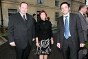 Aleš Hauc, generalni direktor Pošte Slovenije, Darinka Virant, članica Nadzornega sveta Pošte Slovenije in Vinko Filipič, član poslovodstva Pošte Slovenije