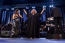 Ana Dežman, pevka ter hči Elde Vilier, Elda Viler, pevka, Big Band in Simfonični orkester RTV Slovenija