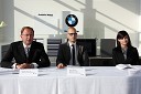 Andrej Malgaj, lastnik in direktor podjetja Avtohiša Malgaj, Miha Ažman, generalni direktor BMW Slovenija in Gordana Kisilak, predstavnica za odnose z javnostmi BMW Slovenija