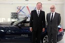 Andrej Malgaj, lastnik in direktor podjetja Avtohiša Malgaj in Miha Ažman, generalni direktor BMW Slovenija