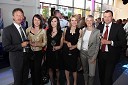 Franci Hren, področni vodja prodaje BMW Group Slovenija, Mateja Mlakar, diplomatska prodaja in prodaja velikim kupcem, Vesna Sartori, prodaja MINI Malgaj, Barbara Uranjek, marketing BMW Slovenija, Helena Fortuna Kač, BMW Slovenija in Gorazd Bedenčič, področni vodja prodaje BMW Group Slovenija
